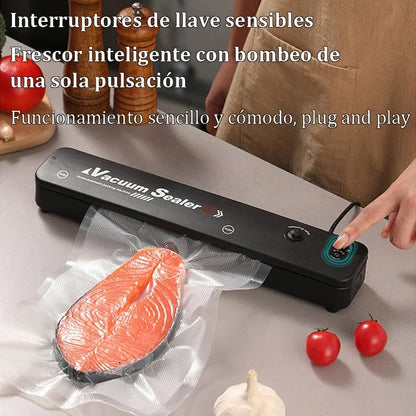 220V/110V electric vacuum sealant packaging machine, with vacuum bag link household food fresh black vacuum sealing machine NEW