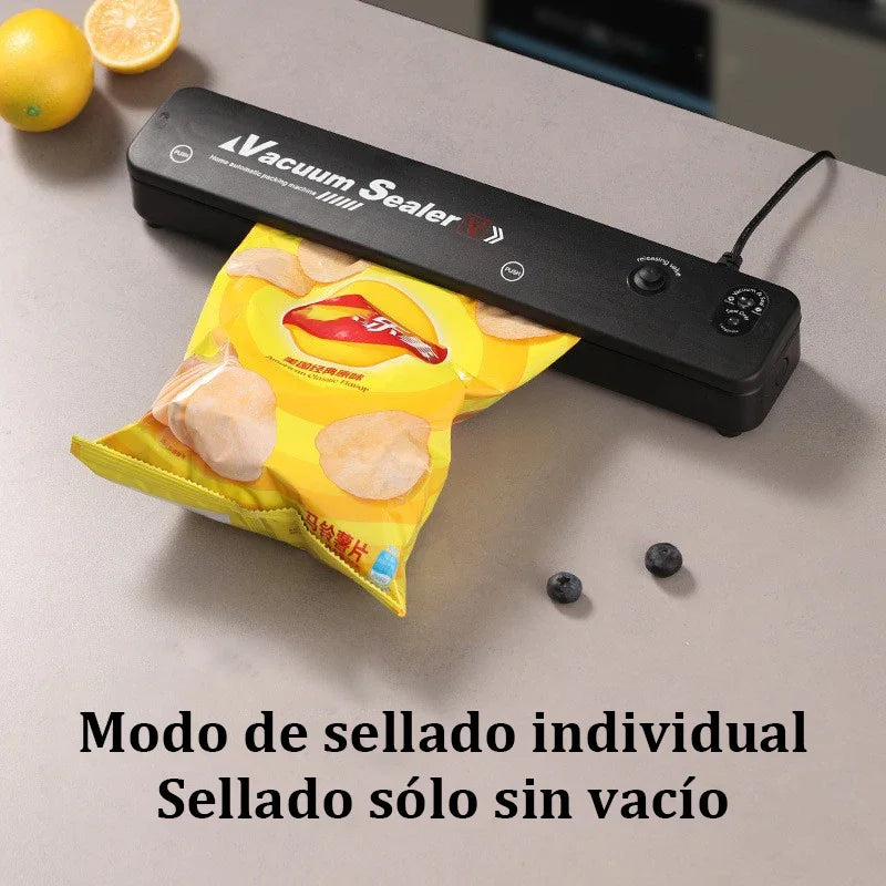 220V/110V electric vacuum sealant packaging machine, with vacuum bag link household food fresh black vacuum sealing machine NEW